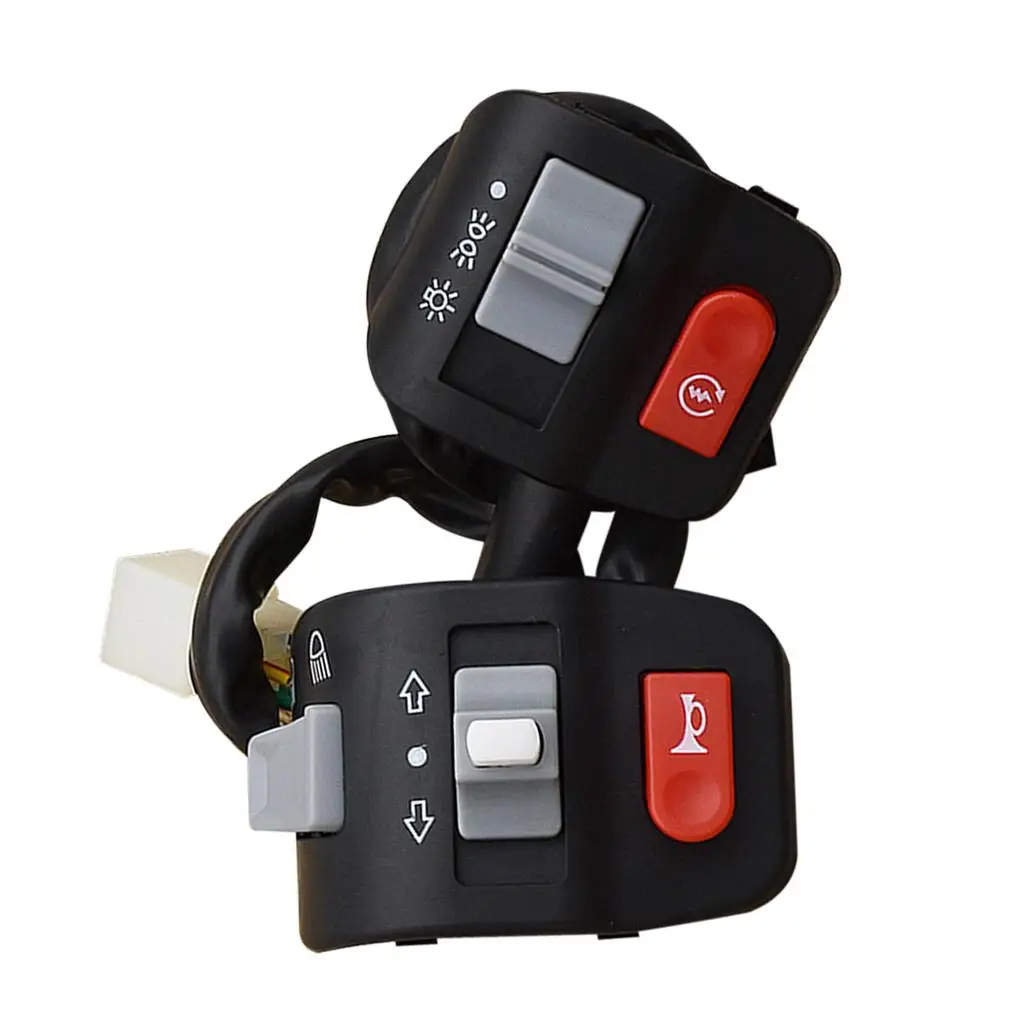 Universal Motorcycle Handlebar Light Control Switch for thumbnail 6