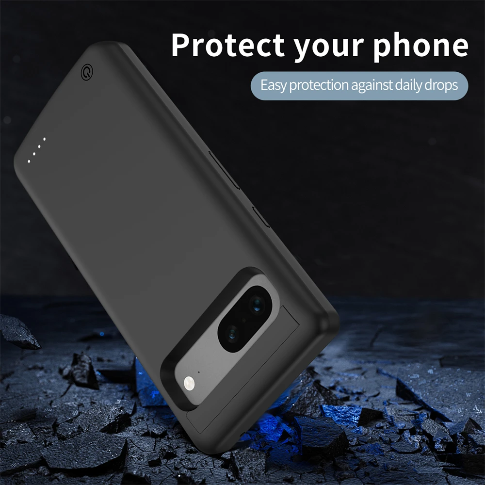 JayoWade 10000Mah Battery Case For Google Pixel 7 Phone Cover Pixel7 Pro Power Bank For Google Pixel 7 Pro Battery Charger Cases thumbnail 3