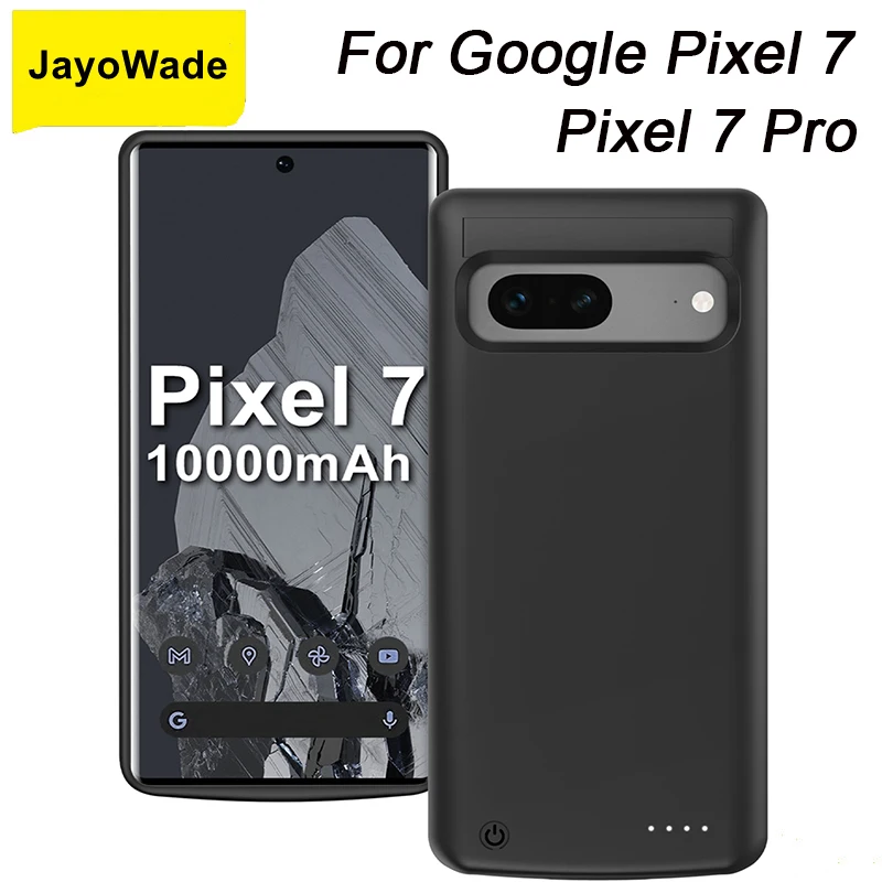 JayoWade 10000Mah Battery Case For Google Pixel 7 Phone Cover Pixel7 Pro Power Bank For Google Pixel 7 Pro Battery Charger Cases thumbnail 2
