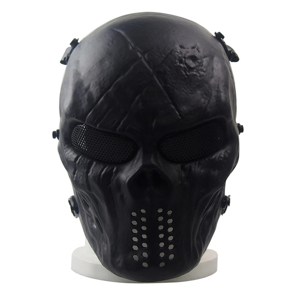 Tactical Full Face Protective Mask Halloween Masquerade War Game Shooting Equipment Hunting Airsoft Paintball Masks thumbnail 6