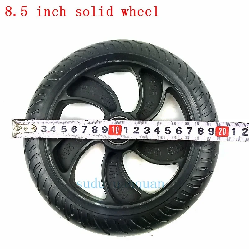 Original Rear Wheel For KUGOO S1 S2 S3 Folding Electric Scooter spare part 8.5 inch solid tyre wheels thumbnail 6