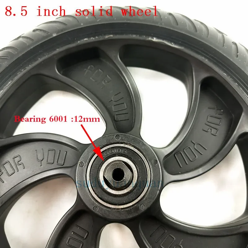 Original Rear Wheel For KUGOO S1 S2 S3 Folding Electric Scooter spare part 8.5 inch solid tyre wheels thumbnail 4