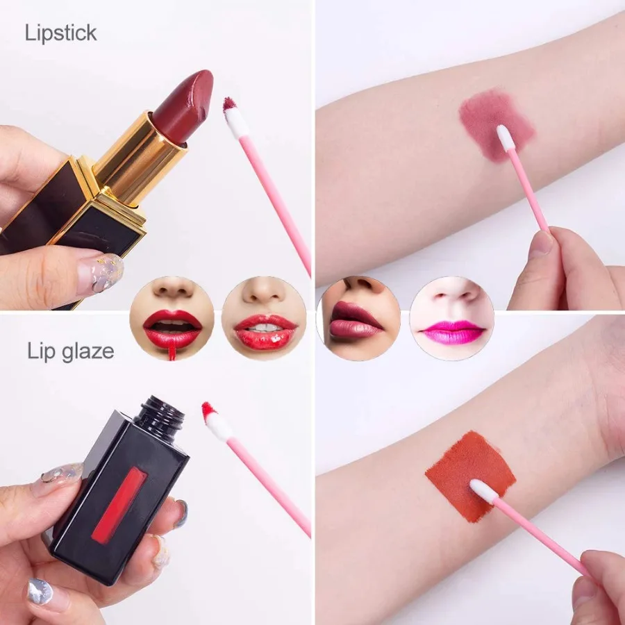 50/100/300/500pcs Eyebrow Eyelash Brushes Eyelash Spoolies Mascara Wands Applicator for Eyelash Extension Makeup Tool LAUKISS thumbnail 4