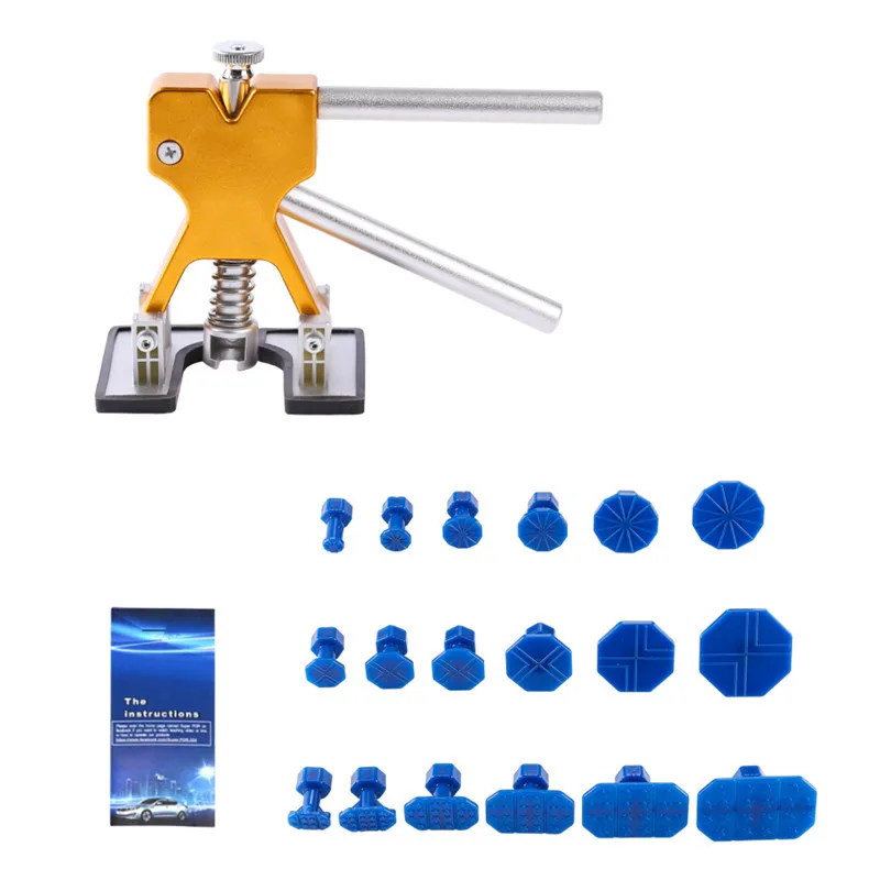 Car Body Sheet Metal Paintless Dent Plastic Puller Kit Auto Hail Pit Removal Repair Tools Hot Multiple Sizes Suction Cup Set thumbnail 2