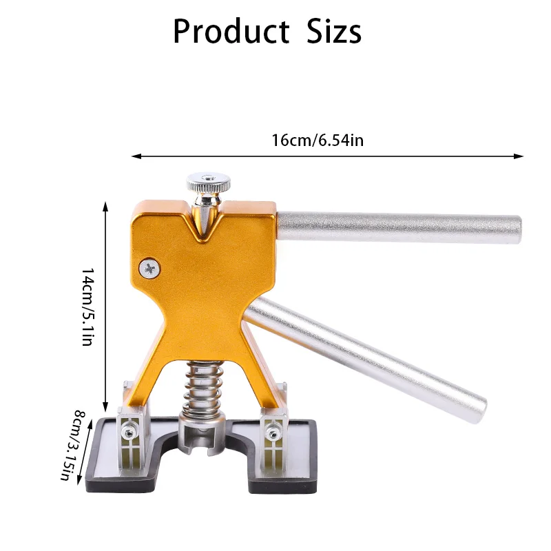 Car Body Sheet Metal Paintless Dent Plastic Puller Kit Auto Hail Pit Removal Repair Tools Hot Multiple Sizes Suction Cup Set thumbnail 3