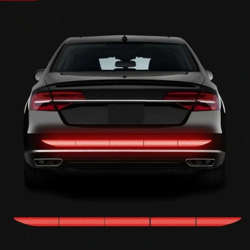 Car Sticker Reflective Warning Safety Tape Anti Collision Warning Reflective Sticker for Automobile Trunk Night Reflective thumbnail 6