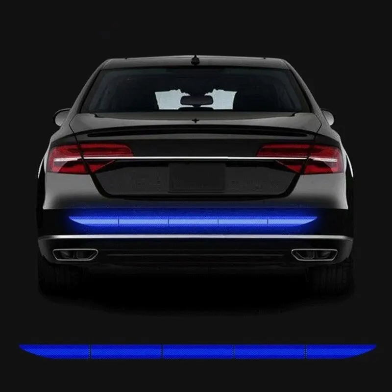 Car Sticker Reflective Warning Safety Tape Anti Collision Warning Reflective Sticker for Automobile Trunk Night Reflective thumbnail 4