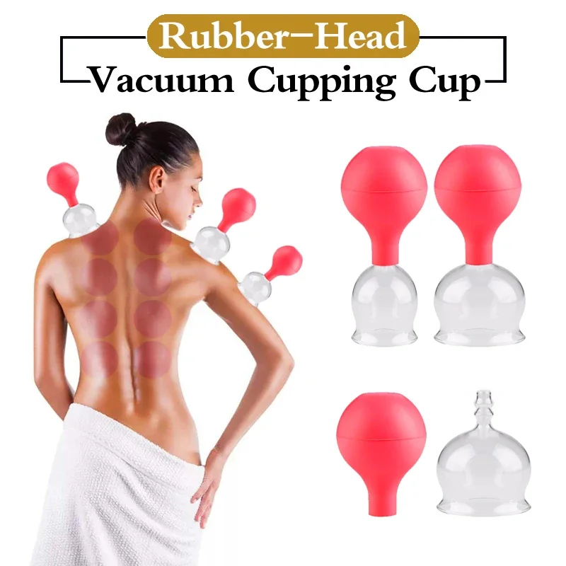 Zhongyan Taihe Brand Rubber Head Glass Vacuum Cupping Massage Health and Beauty Jar  Cupping thumbnail 6
