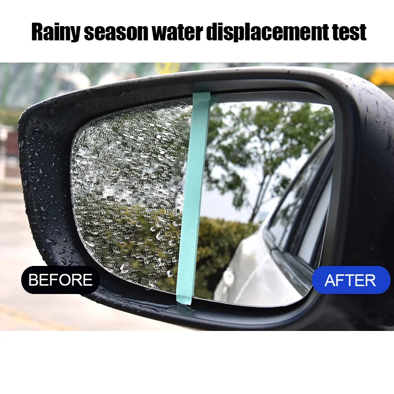 Car Glass Anti-rain Water Spray Repellent Nano Coating Hydrophobic Waterproof Agent Oil Film Removing  Auto Glass Film Agent thumbnail 4