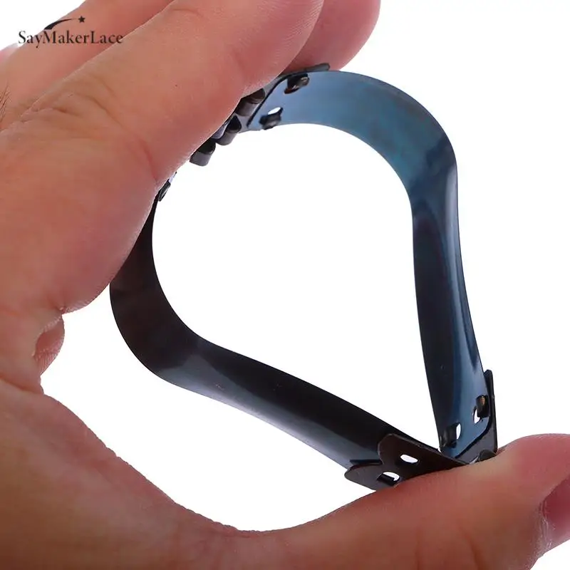8/10/12/15cm Metal Internal Flex Frame Kiss Clasp Lock For Purse Internal Flex DIY Purse Handbag Hinges Sewing Bags Accessories thumbnail 2