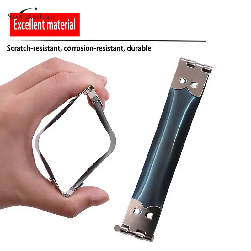8/10/12/15cm Metal Internal Flex Frame Kiss Clasp Lock For Purse Internal Flex DIY Purse Handbag Hinges Sewing Bags Accessories thumbnail 3