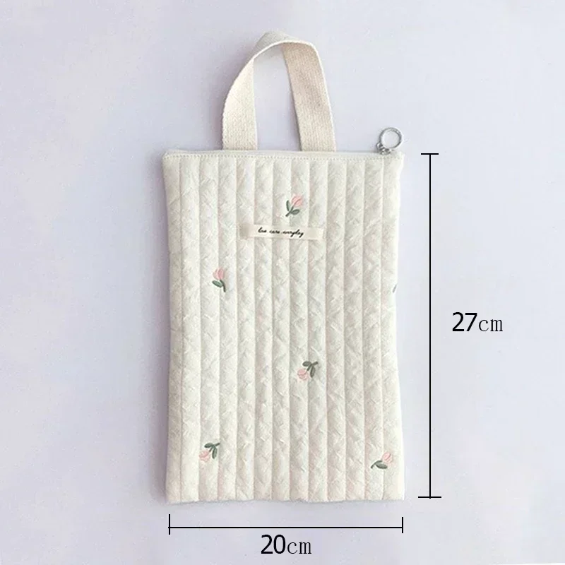 Cotton Baby Diaper Bag Nappy Pouch Travel Stroller Storage Bags South Korea's Ins Cute Bear Embroidery Mommy Bag Handbags thumbnail 4