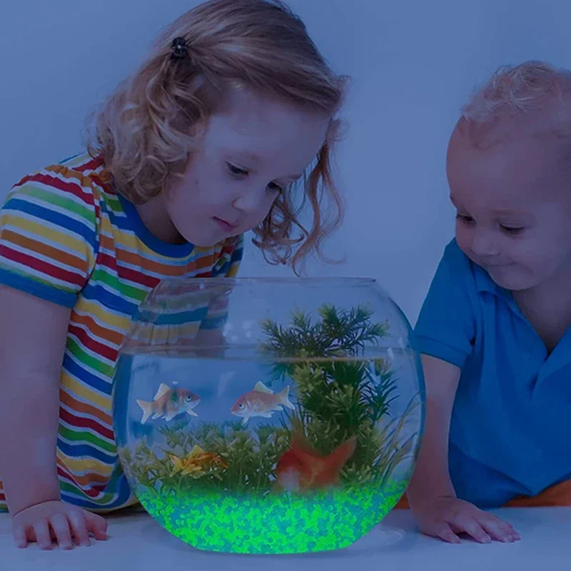1000-3000Pcs Luminous Sand Glow In The Dark Pebbles Stone Home Garden Yard Outdoor Path Lawn Decoration Fish Tank Aquarium Decor thumbnail 5