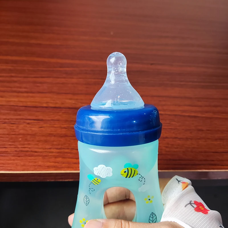 Baby Nipple Bottle Baby Straw Bottle Newborn Bottle PP Feeding Bottle Kids Boys Girls Anti-choking Bottles Silicone Nipple thumbnail 6