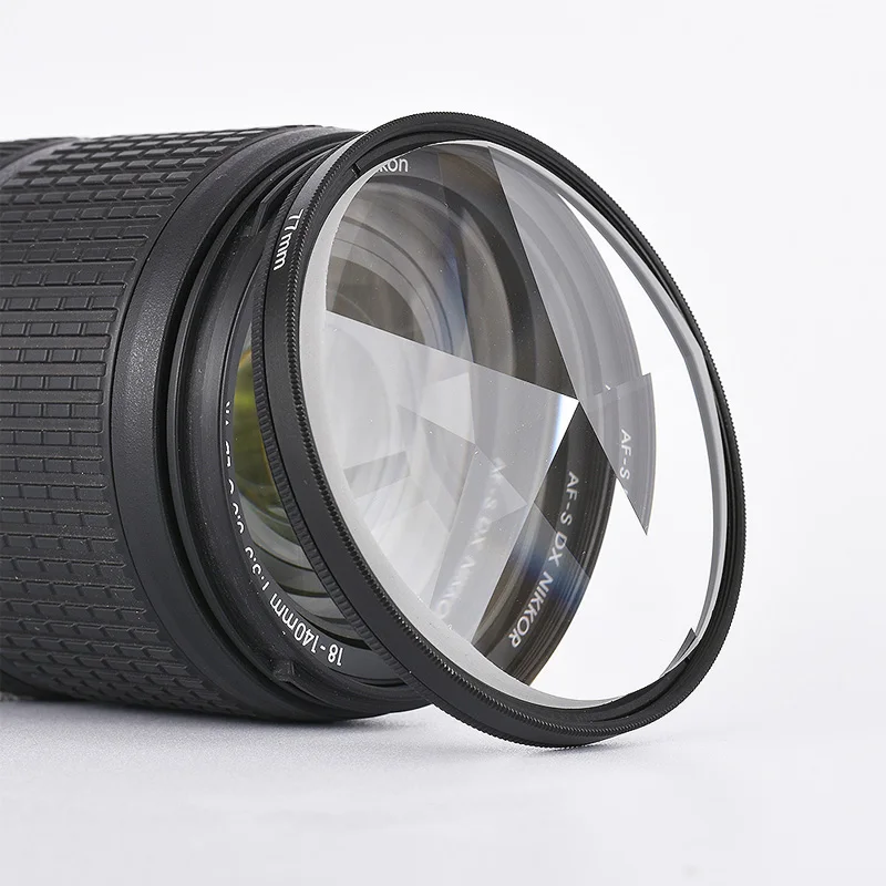 PUYI Kaleidoscope Special Effect Photography Accessories Camera Lens Filter 52-82mm Prism Filter Glass for DSLR SLR Canon Nissan thumbnail 4