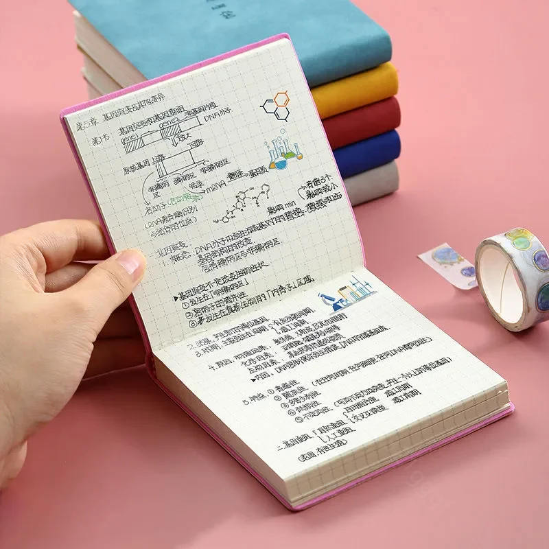Square Notebook And Journal Mini Notepad Diary Agenda Planner Lined/Grid/Blank Writing Paper For Back To School Office Supplies thumbnail 2