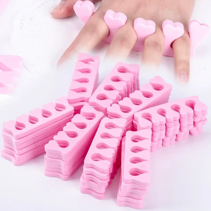 Nail Art Toe Separators Fingers Foots Sponge Soft UV Gel Polish Beauty Tools Manicure Pedicure Pack Nail Kits thumbnail 3