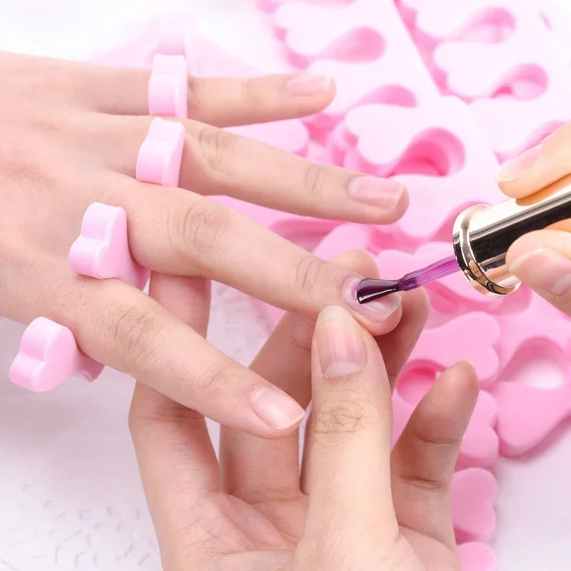 Nail Art Toe Separators Fingers Foots Sponge Soft UV Gel Polish Beauty Tools Manicure Pedicure Pack Nail Kits thumbnail 2