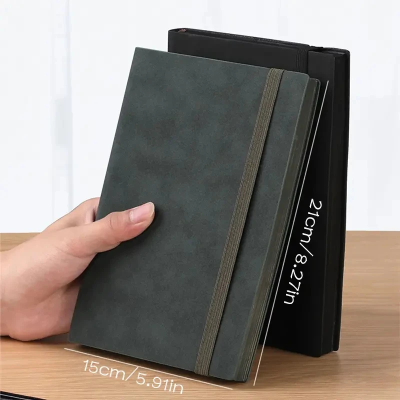 256 pages Sheepskin A5 Notebook Notepad Diary Business Journal Planner Agenda Organizer Note Book Office School Supplies thumbnail 5