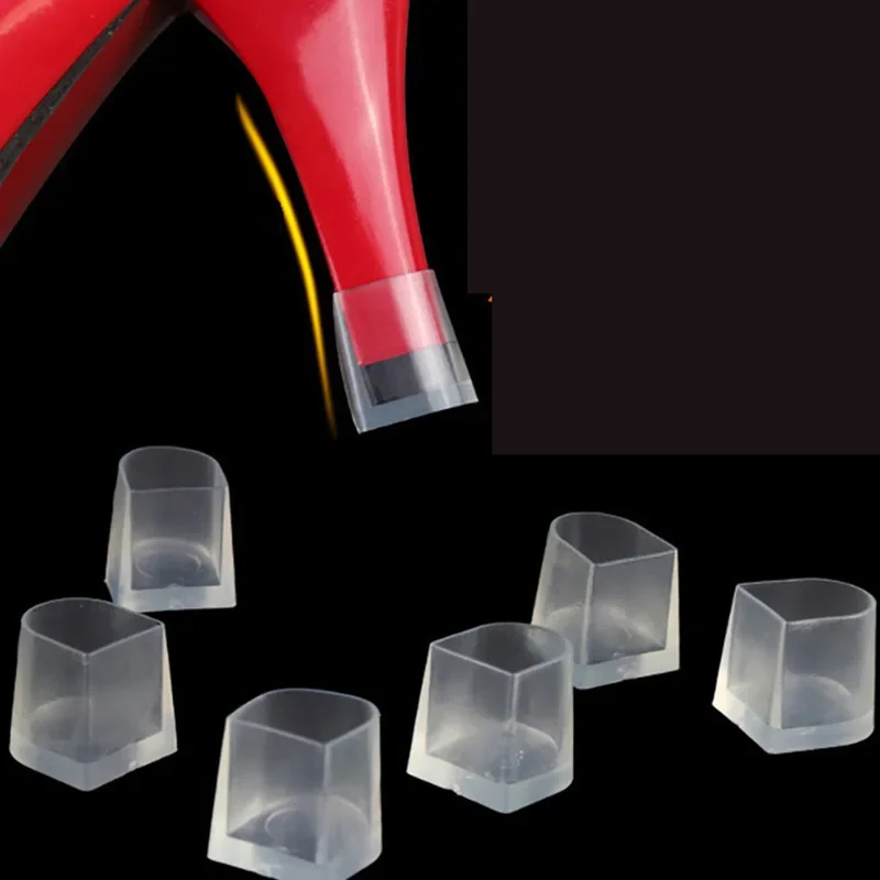 High Heels Includes Non-slip Latino Dance Heels Includes Shoe Cleaning Kit Cap Heels Silicone Cleats thumbnail 5