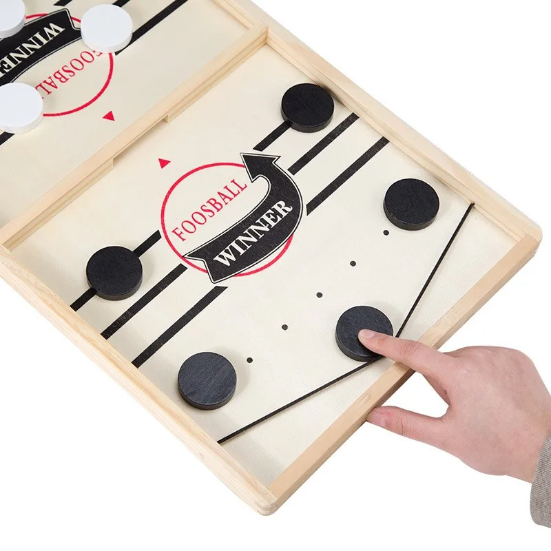 Foosball Winner Games Table Hockey Game Catapult Chess Parent-child Interactive Toy Fast Sling Puck Board Game Toys For Children thumbnail 4