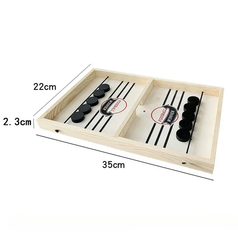 Foosball Winner Games Table Hockey Game Catapult Chess Parent-child Interactive Toy Fast Sling Puck Board Game Toys For Children thumbnail 3