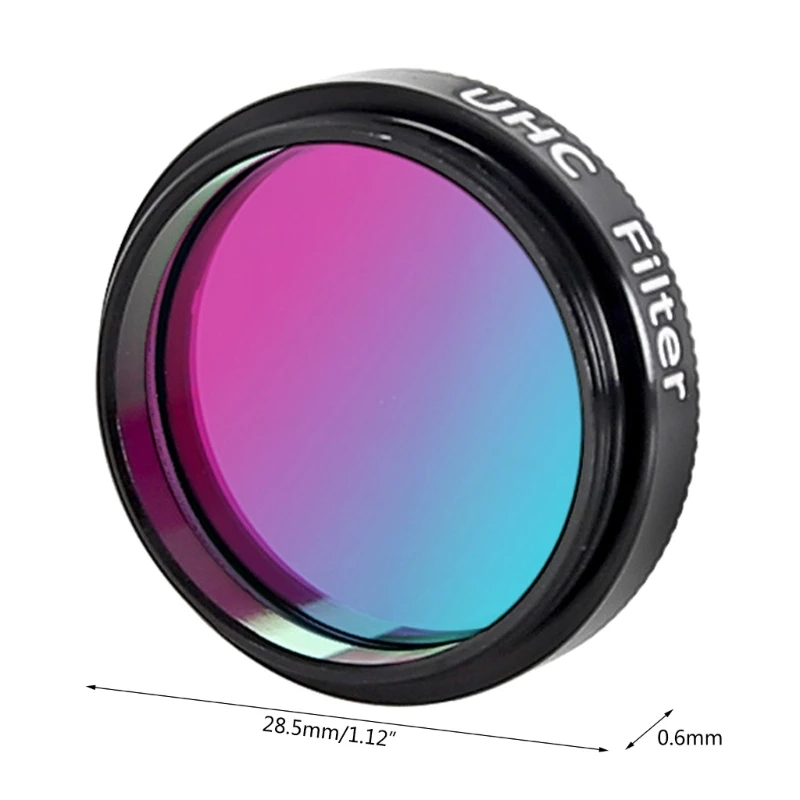 D0AD Convenient UHC Filter for 1.25" Telescopes for Clearer Planet Views, Perfect for Astrophotography Good Surfaces Precise thumbnail 6
