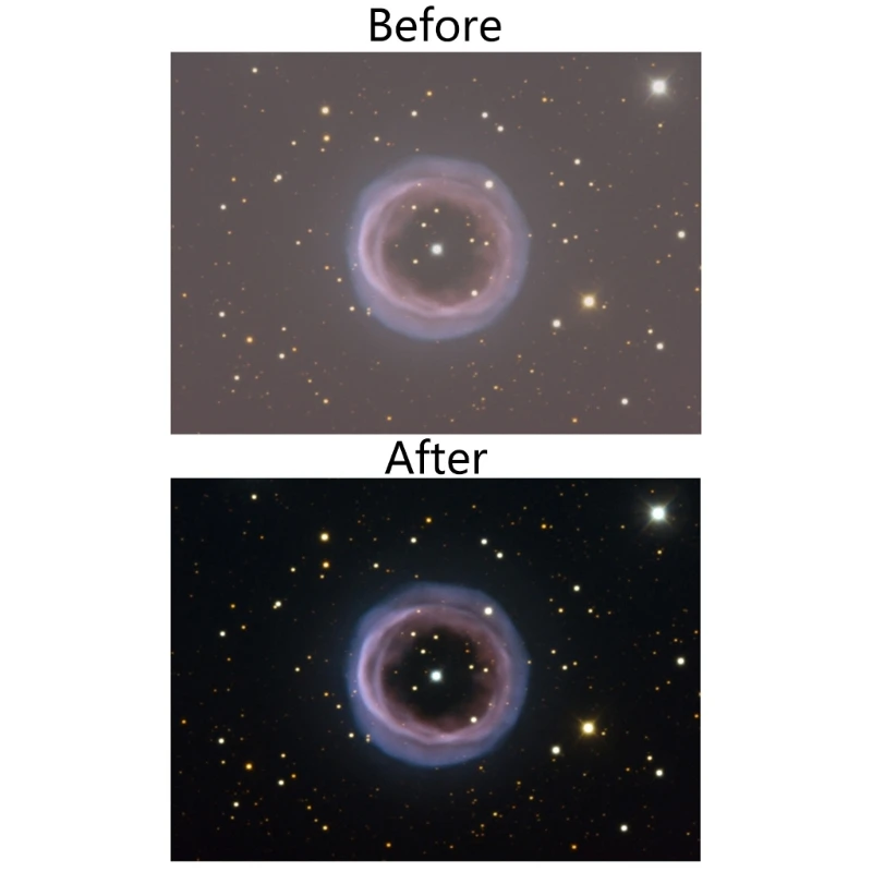 D0AD Convenient UHC Filter for 1.25" Telescopes for Clearer Planet Views, Perfect for Astrophotography Good Surfaces Precise thumbnail 4