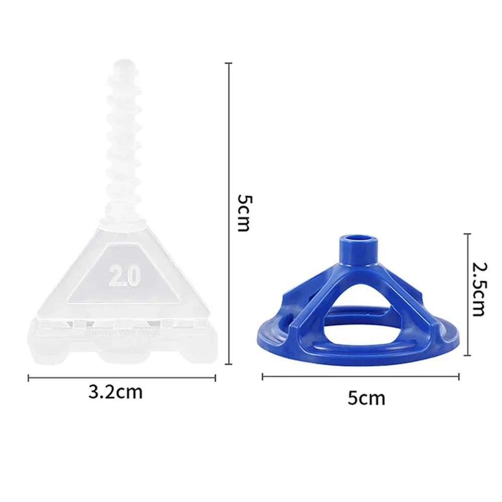 Spiral Ceramic Tile Leveling System Clips Spacers Straps Wadge for Tile Laying Wall Floor Fixing Construction Tools Building thumbnail 2