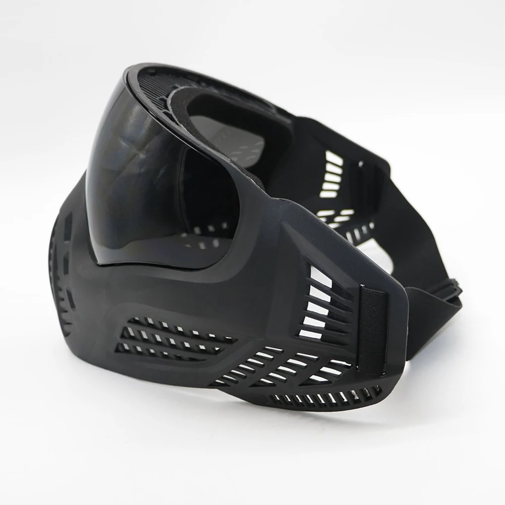 Tactical Paintball Full Face Mask Airsoft Impact Resistance Goggle Protection Hunting Combat Helmet Masks thumbnail 5