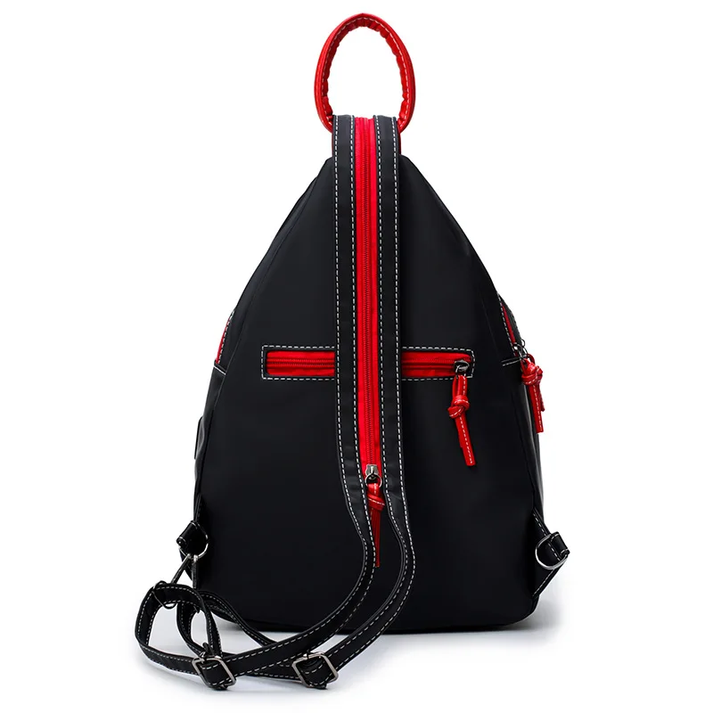 Fashion Women Backpack Waterproof Nylon Shoulder Bag Leisure Travel Luggage Bag Outdoor Crossbody Bag Student School Bag thumbnail 2