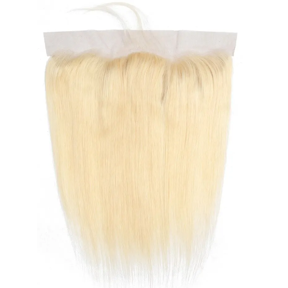 13x4 Blonde Human Hair Lace Frontal Closure  Newmi Pre Plucked Transparent Lace Frontal Natural Hairline 4x4 613 Lace Closure thumbnail 3