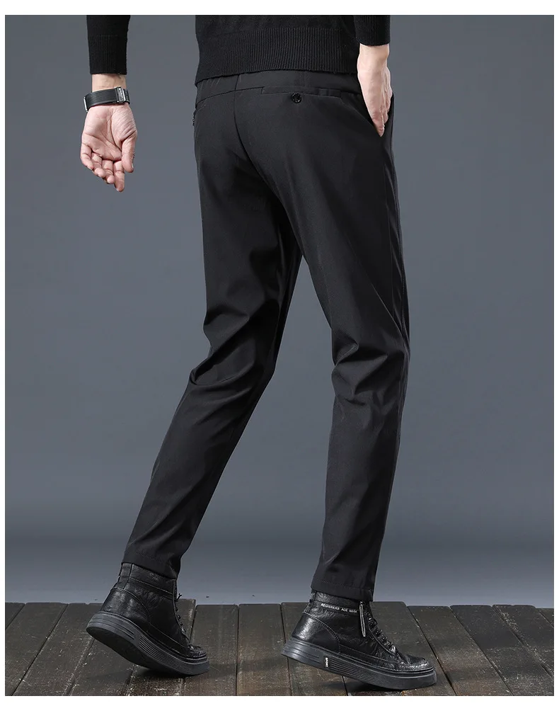 Men's Golf Pants 2025 Spring Autumn High Elasticity Fashion Casual Versatile Breathable Quality Trousers for Comfortable Wear thumbnail 3