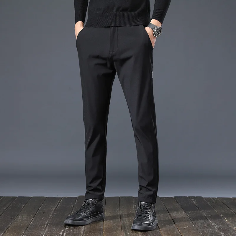 Men's Golf Pants 2025 Spring Autumn High Elasticity Fashion Casual Versatile Breathable Quality Trousers for Comfortable Wear thumbnail 2