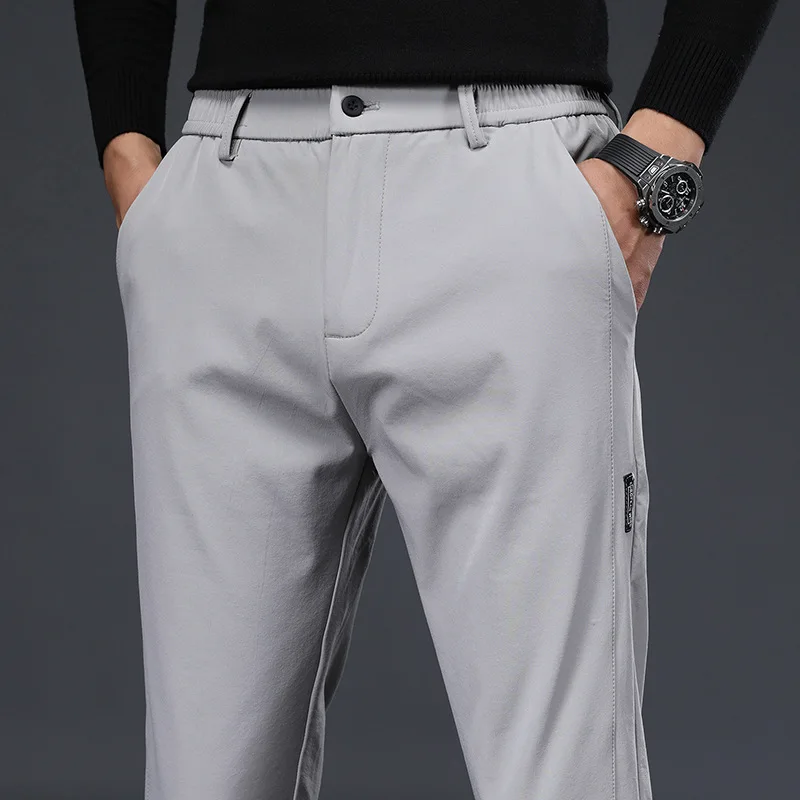 Men's Golf Pants 2025 Spring Autumn High Elasticity Fashion Casual Versatile Breathable Quality Trousers for Comfortable Wear thumbnail 5