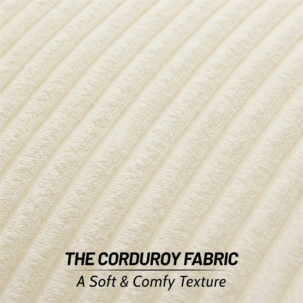 Olanly Corduroy Cushion Cover 45x45 Soft Fluffy Strip Pillow Cover 50x50 Luxury Decorative Home Pillow Case For Sofa Living Room thumbnail 2