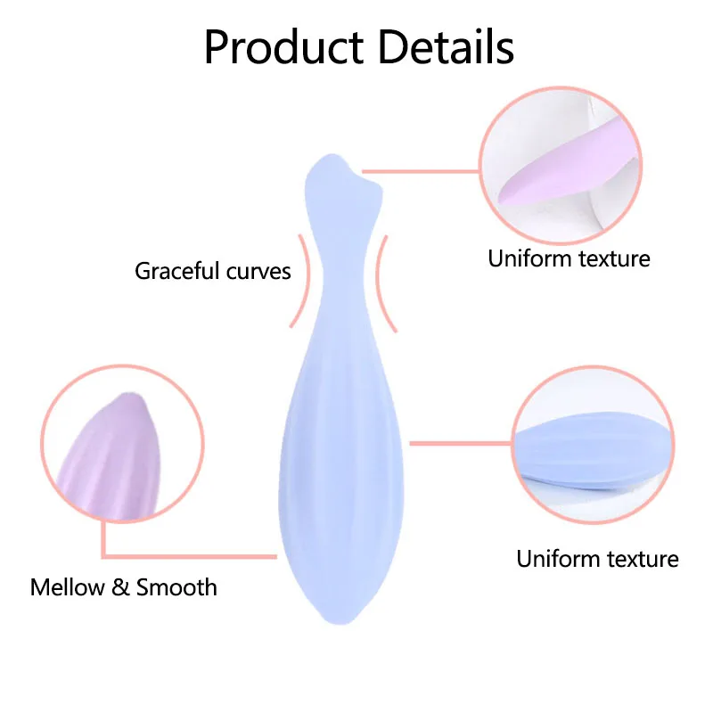 Alwafore Face Roller for Face and Eye Face Beauty Roller Tools Gua Sha Face Massage Silicone Face Roller Beauty Skin Care Tool thumbnail 5