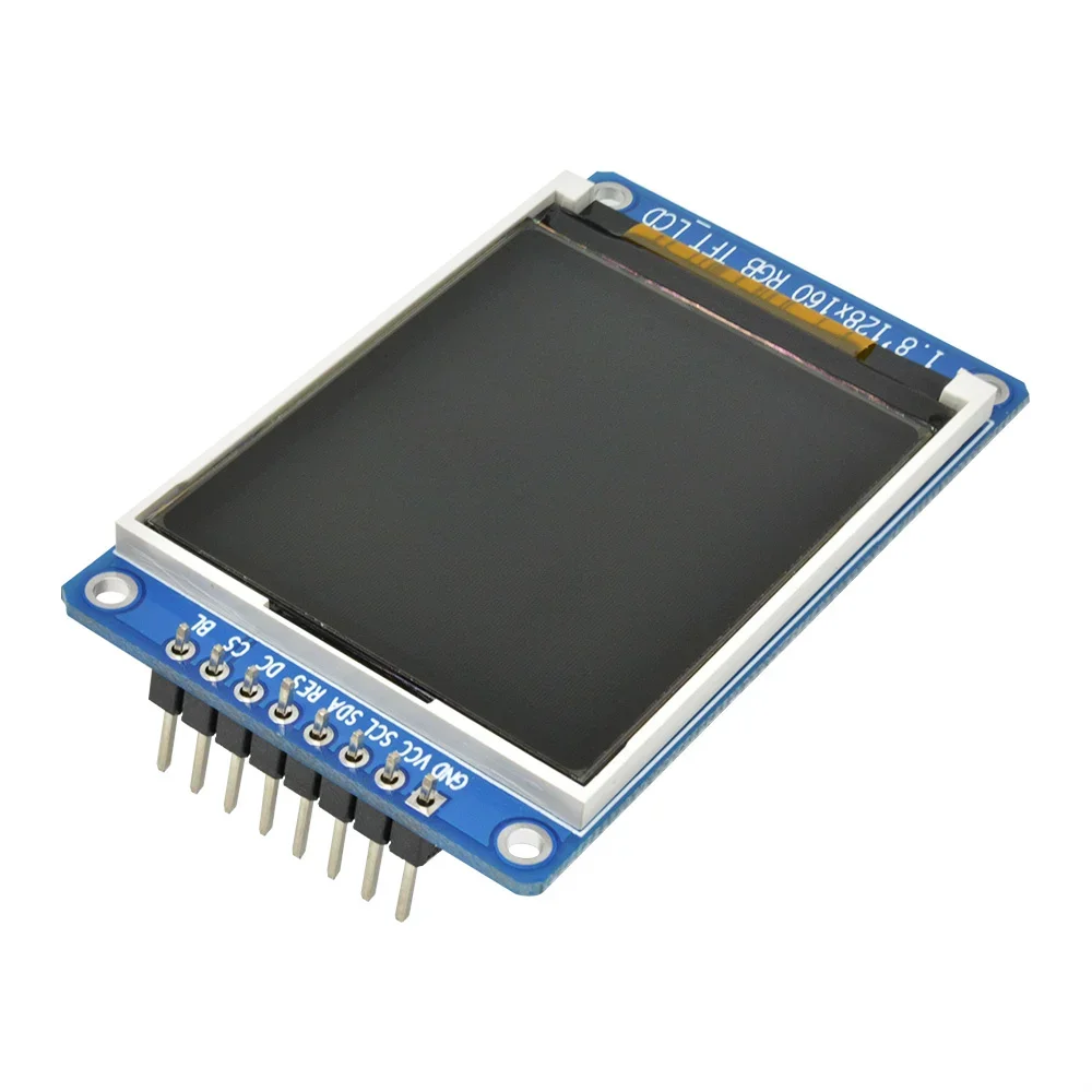 1.8 inch Full Color 128x160 SPI Full Color TFT LCD Display Module ST7735S 3.3V Replace OLED Power Supply for Arduino thumbnail 6