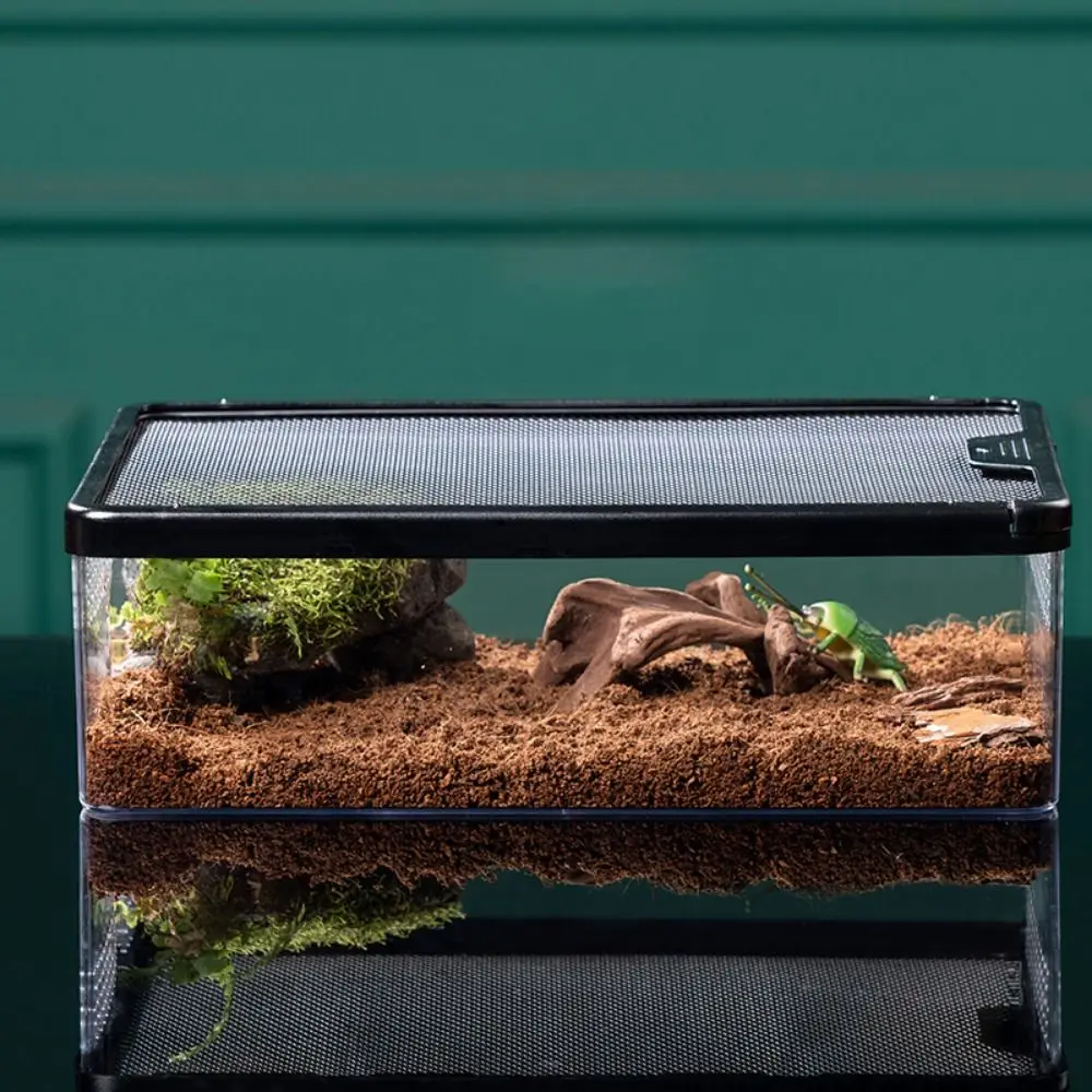 Reptile Breeding Box Acrylic Spider Lizard Amphibian Terrarium Leak-proof Pet Habitat Animal Accessories thumbnail 2