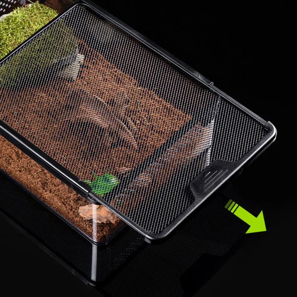 Reptile Breeding Box Acrylic Spider Lizard Amphibian Terrarium Leak-proof Pet Habitat Animal Accessories thumbnail 5