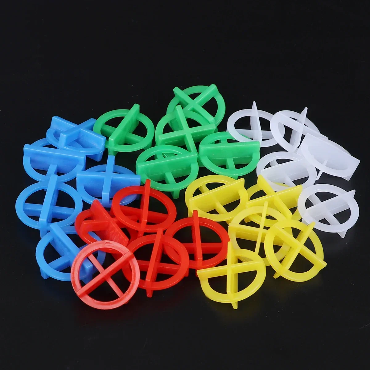 100PCS Double Size Tile Spacers Clips Wedge Ceramic Leveling System For Floor Wall Tile Gap Leveling System Construction Tools thumbnail 5