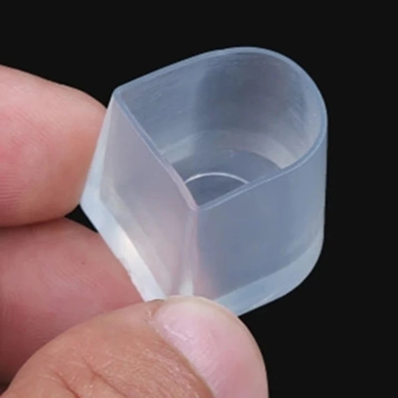 1pairs Heel Protectors High Heeler Antislip Silicone Heel Stopper Latin Stiletto Dancing Cover For Bridal Wedding Party thumbnail 2