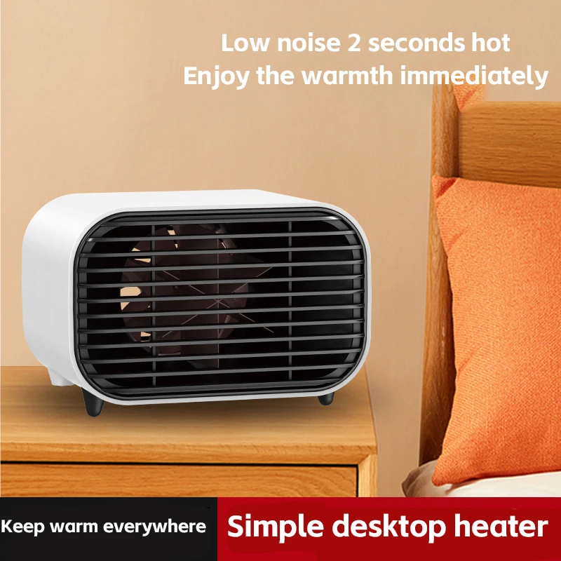 Desktop Electric Heater 600W Fast Heating Constant Temperature Wide-angle Warm Supply Low Noise Mini Home thumbnail 5