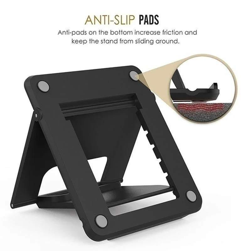 Mini Creative Portable Universal Folding Plastic Phone Holder Tablet Computer Stand thumbnail 3