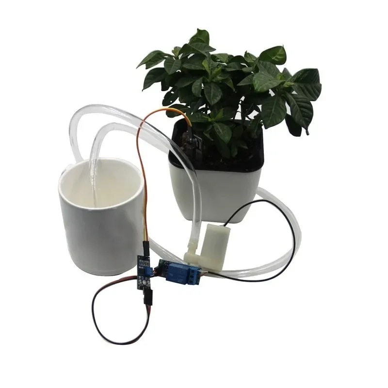 for arduino Automatic irrigation module DIY kit soil moisture detection automatic water pumping thumbnail 2