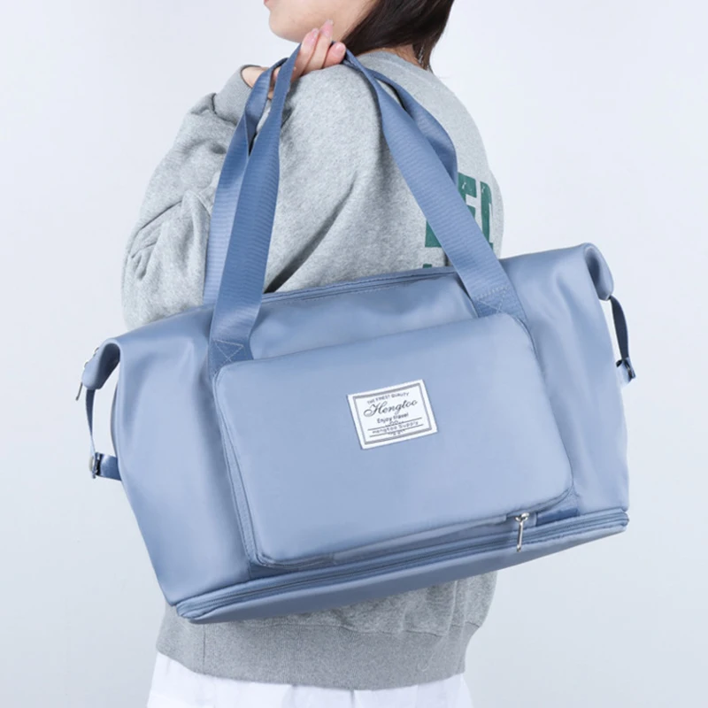 Large Capacity Expanding Travel Bags Luggage Organizer Bag Handbag Waterproof Portable Foldable Travel Clothes Storage Bag New thumbnail 2