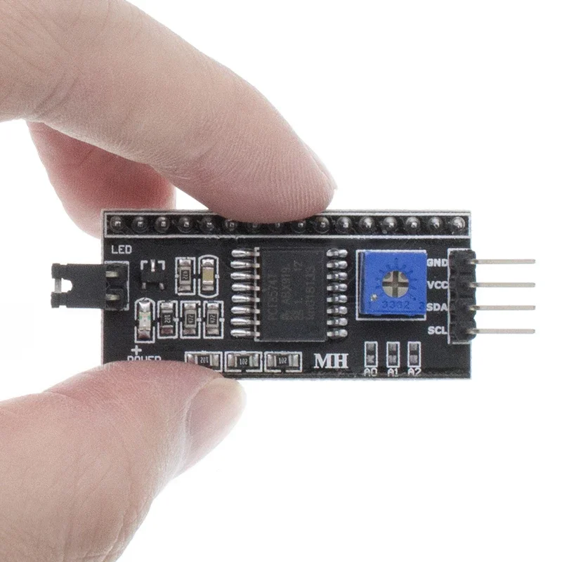 LCD1602 I2C LCD Module Blue / Yellow Green Screen 16x2 Character LCD Display 5V PCF8574 PCF8574T IIC Adapter Llate for Arduino thumbnail 6