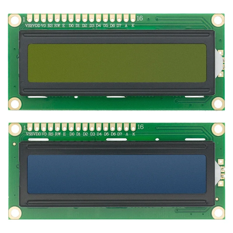 LCD1602 I2C LCD Module Blue / Yellow Green Screen 16x2 Character LCD Display 5V PCF8574 PCF8574T IIC Adapter Llate for Arduino thumbnail 4