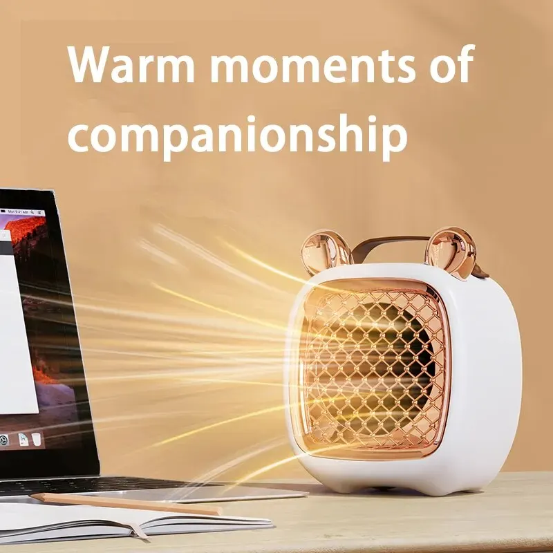 Electric Heater Mini Portable Intelligent Air Heater Reduced Wind Noise Home Heating Warmer Fan Intelligent Constant Temperature thumbnail 3