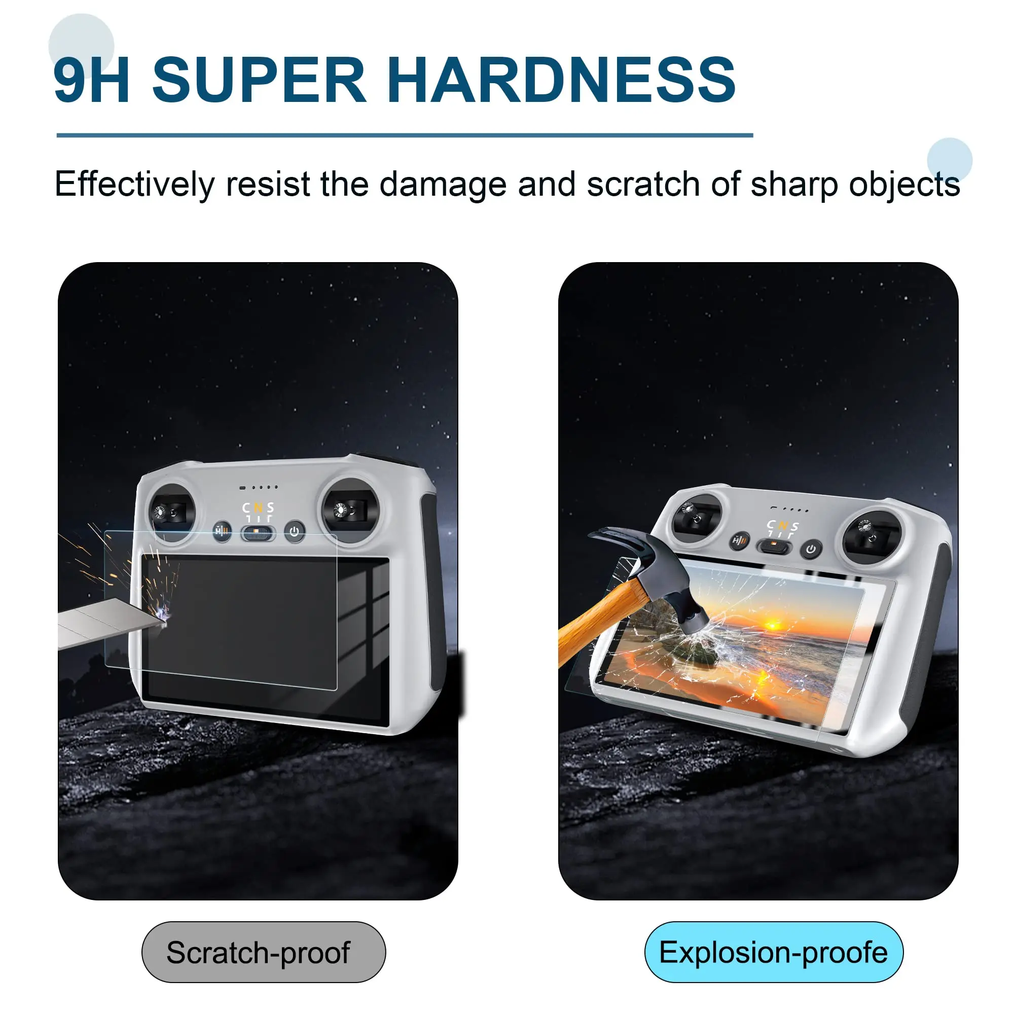 Tempered Glass for DJI Mini 5 4 Pro RC 2 Remote Control Screen Protector for DJI Mini4 Pro RC2 Anti-scratch Film Accessories thumbnail 4